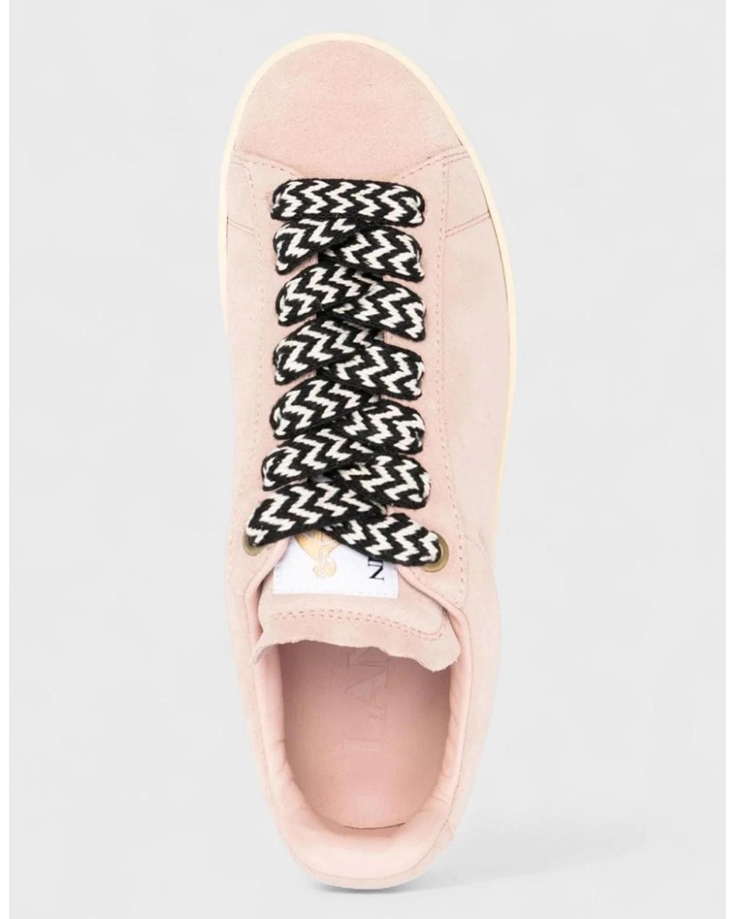 Lanvin Pink Curb Lite Sneakers Wmns Rose