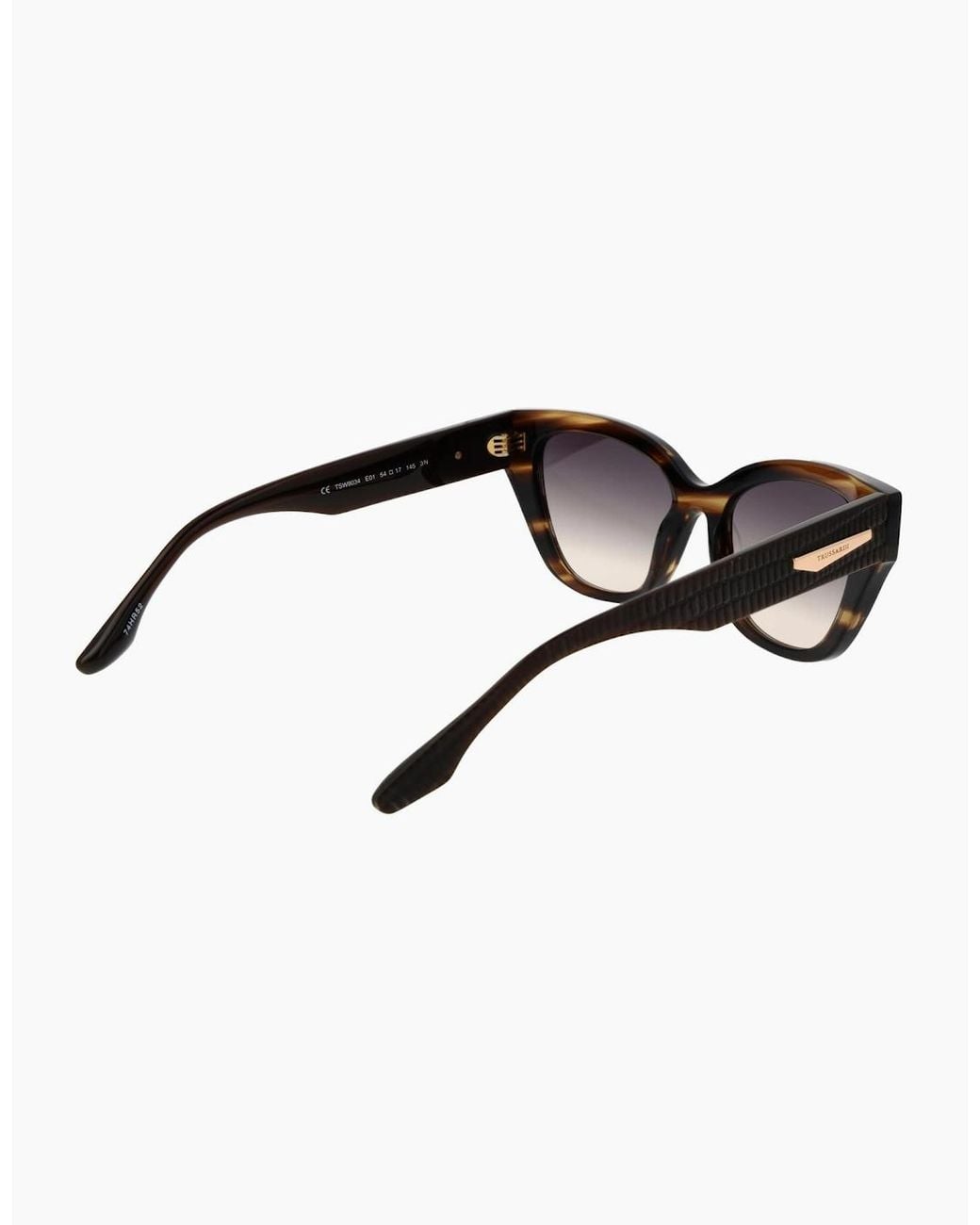 Trussardi Black Sunglasses Tsw9034 E01 54