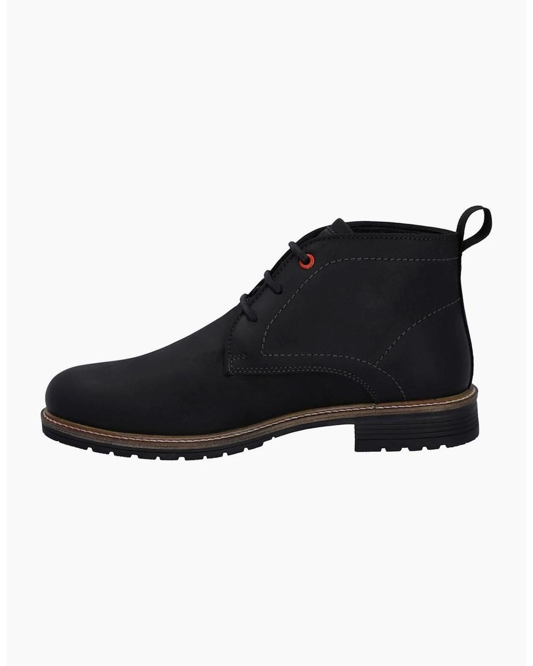 Hunter Black Jura Leather Boots for men
