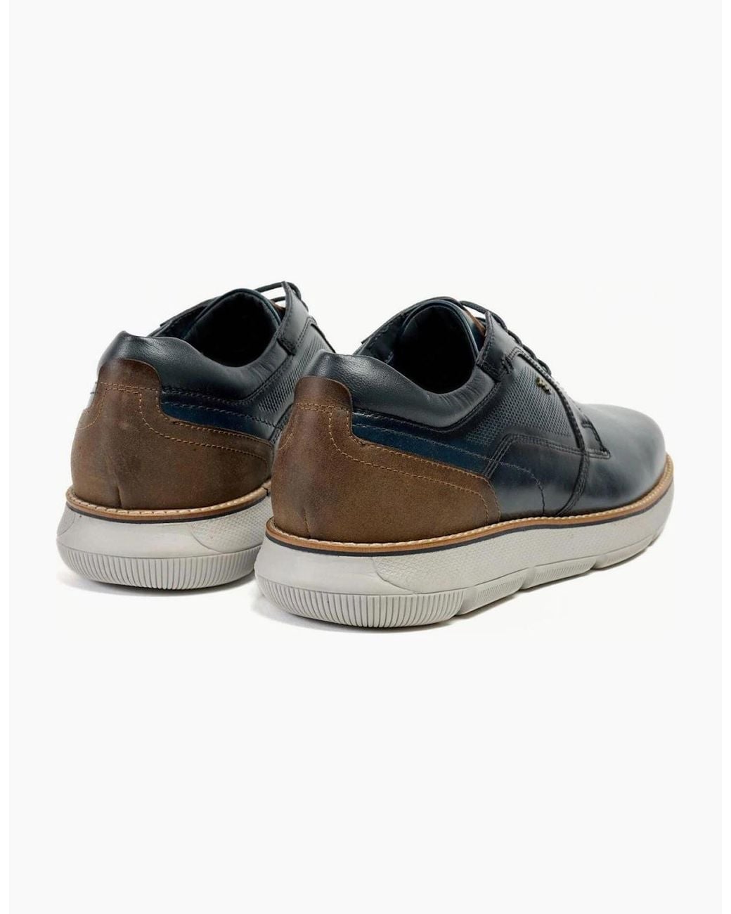 Pod Blue Finch Leather Shoes for men