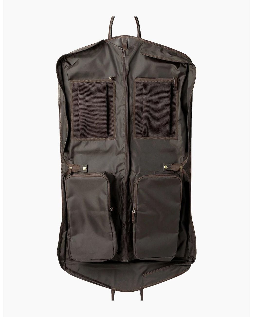 Loake Black London Suit Carrier Dark Leather for men