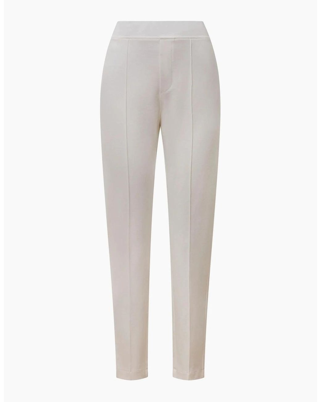 James Lakeland Natural Cigarette Trousers Cream