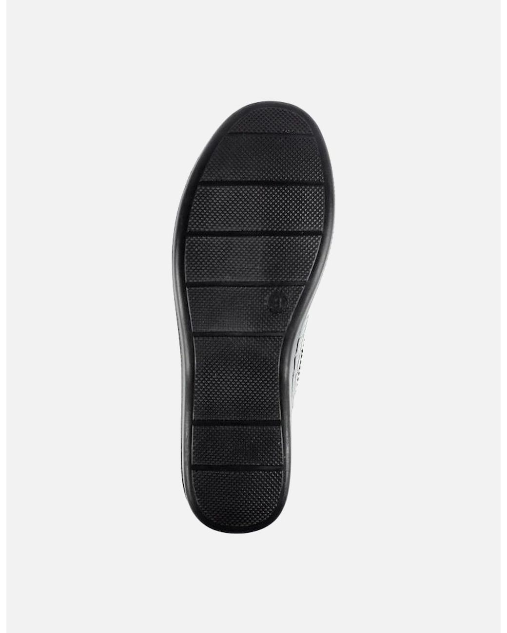 Lunar Black Nieve Comfort Shoe Fln007