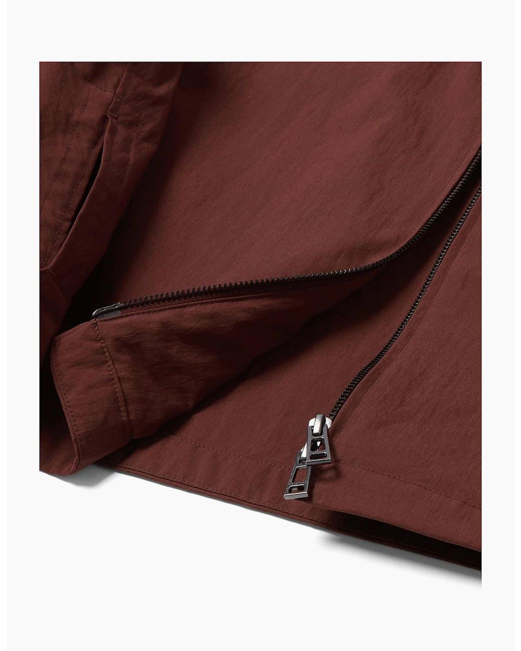 Belstaff Brown Cargo Overshirt Oxblood for men