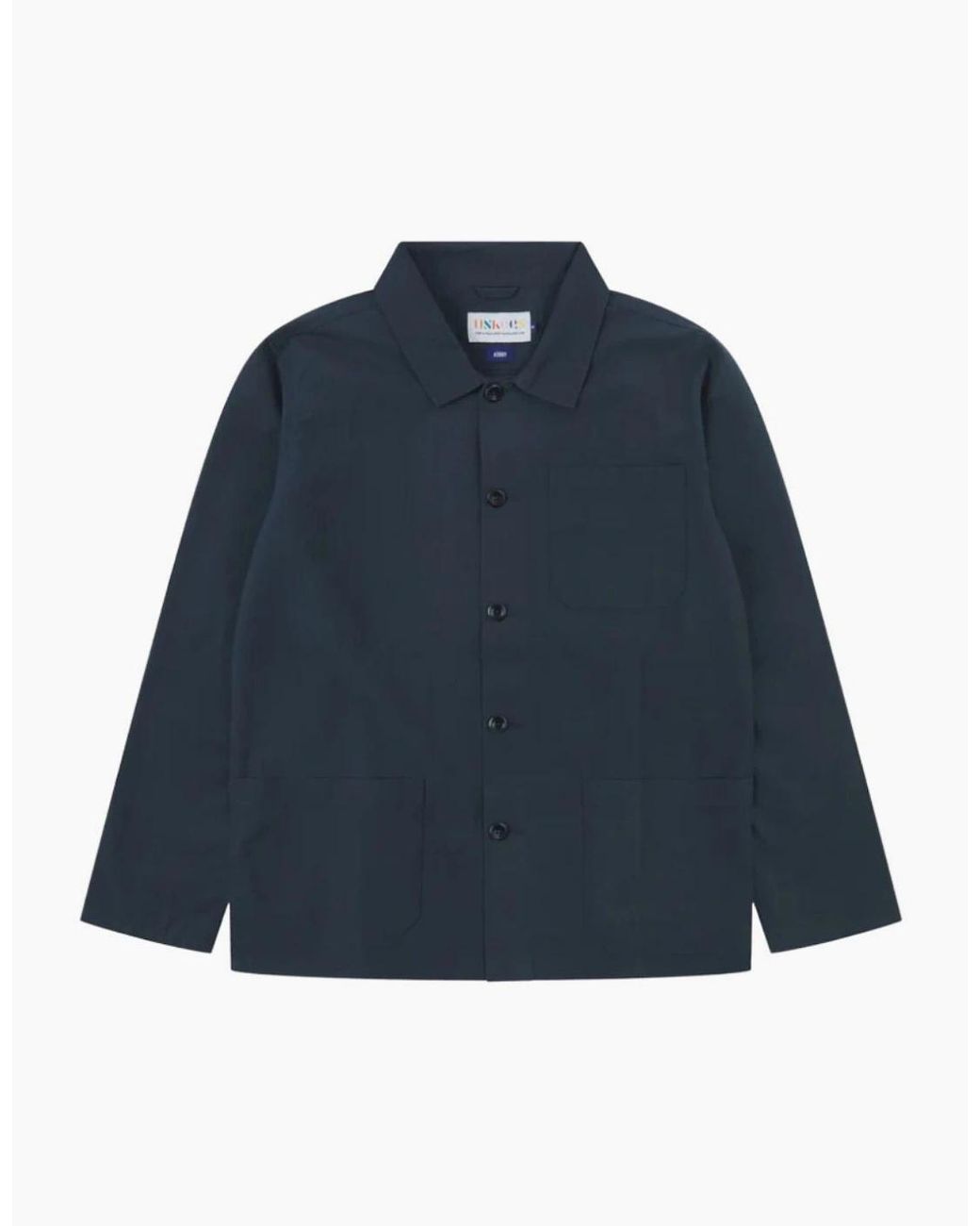 Uskees 3001 Ripstop Blueberry Overshirt for men