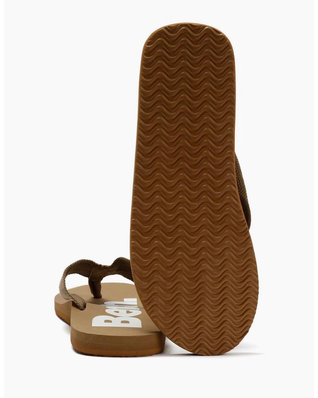 Bench Brown Momento Sand Flip Flops for men