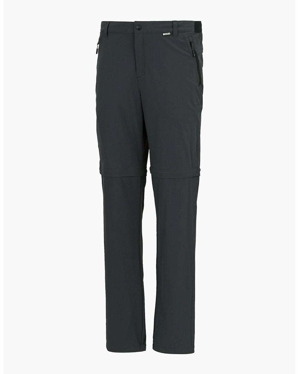Regatta Gray Lightweight Insect Repellent Travel Cargo Trousers for men