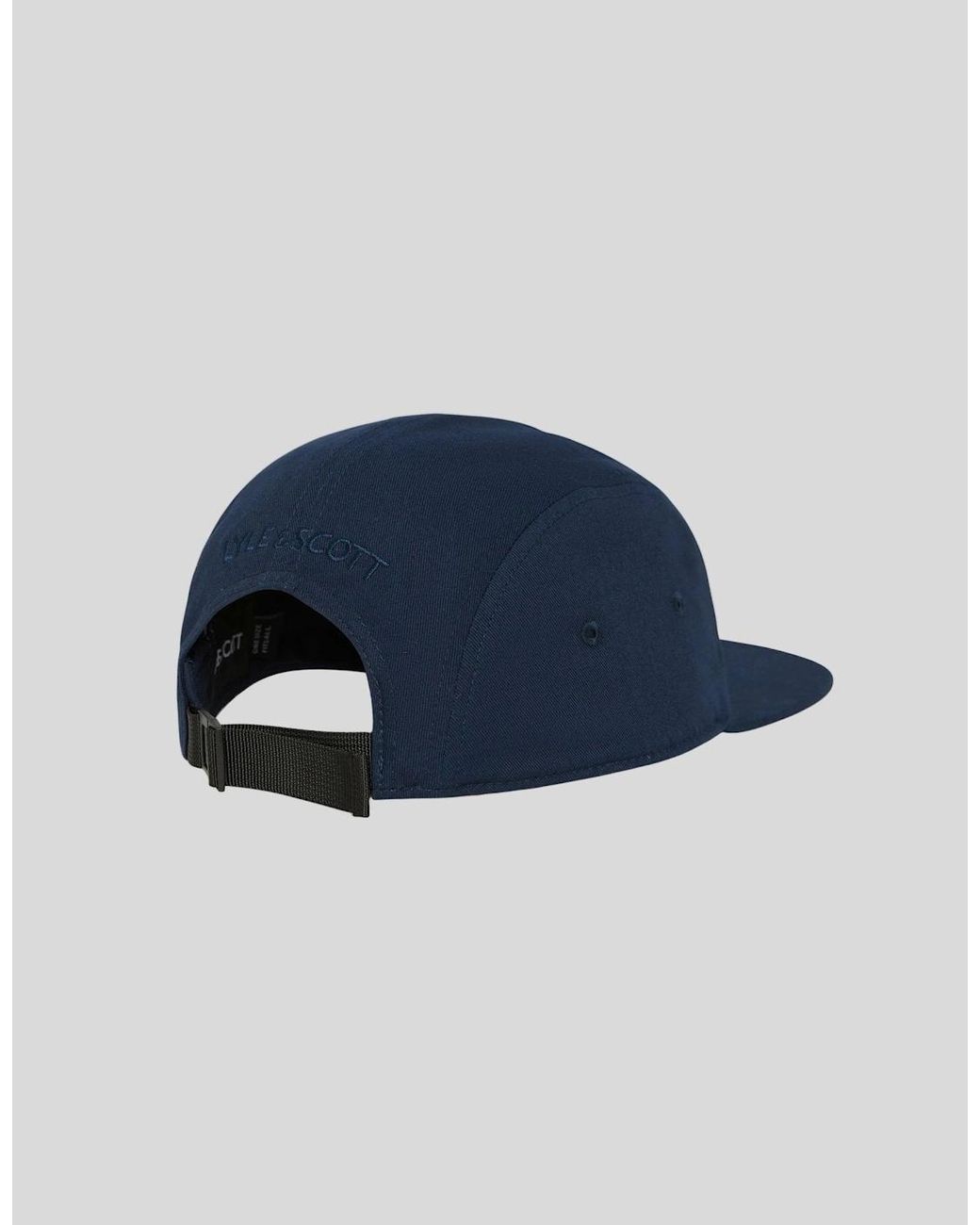 Lyle & Scott Blue 5 Panel Cap for men