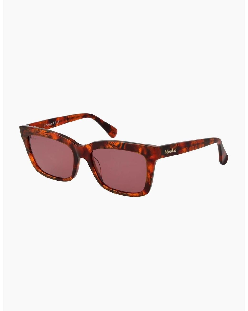 Max Mara Red Sunglasses Mm0010 54S 55