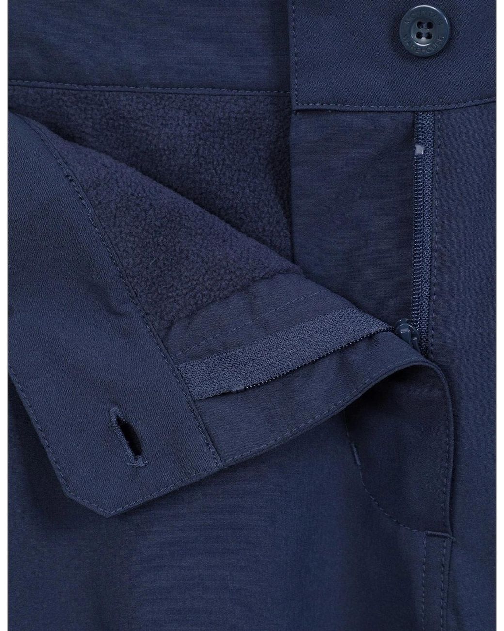 Mountain Warehouse Blue Ladies Arctic Ii Stretch Fleece Lined Regular Trousers