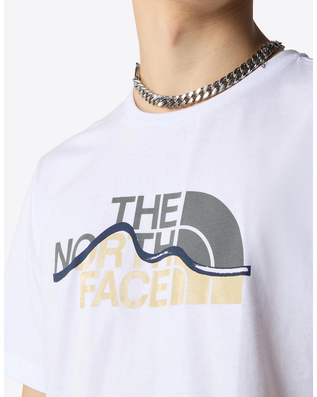 The North Face White Mountain Line T-Shirt for men