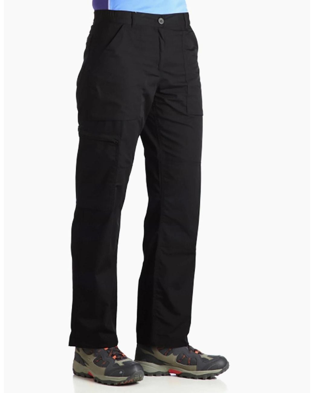 Regatta Black Ladies New Action Trouser (Regular) Pants