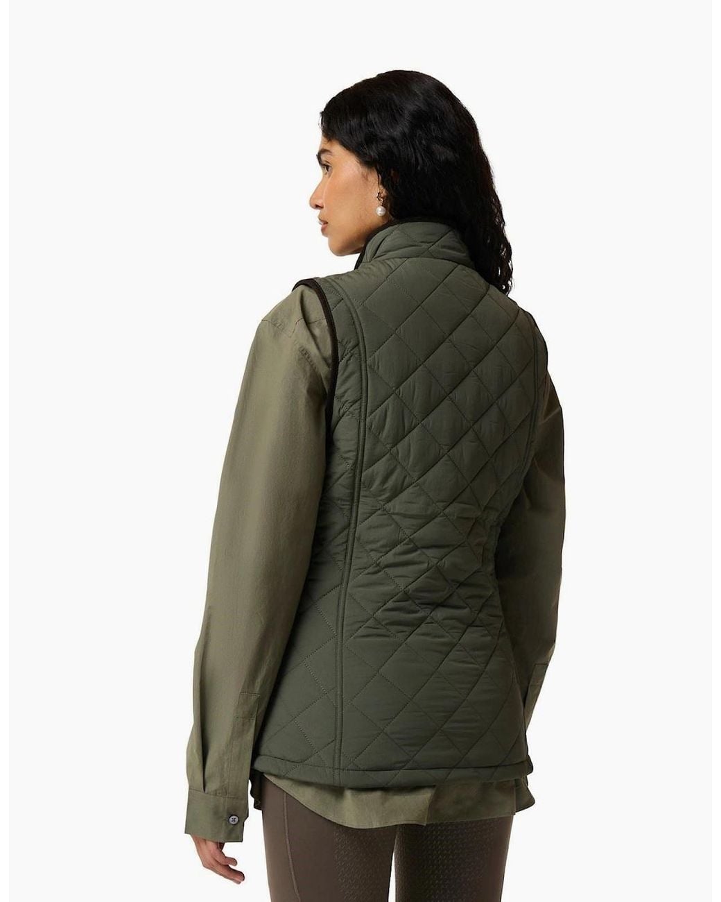 Hunter Green Original Short Quilted Gilet Gilets