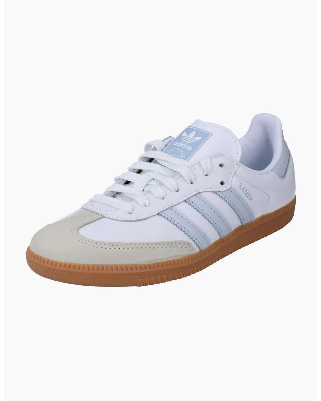Adidas Blue Originals Samba Og Trainers Sneakers Ie0877