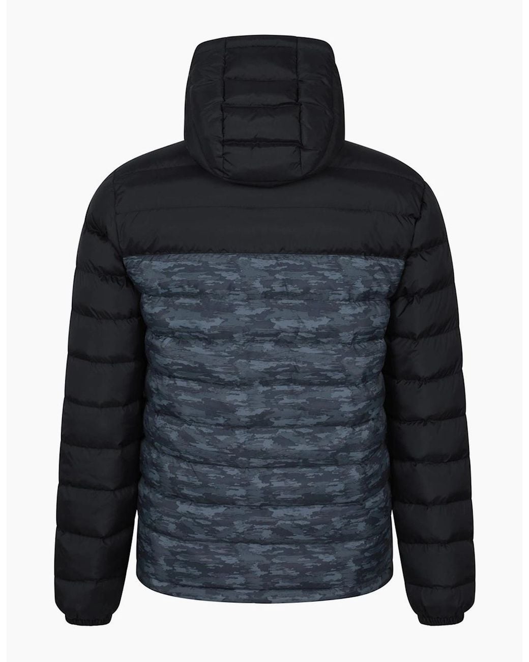 Mountain Warehouse Blue Seasons Ii Camo Padded Jacket for men