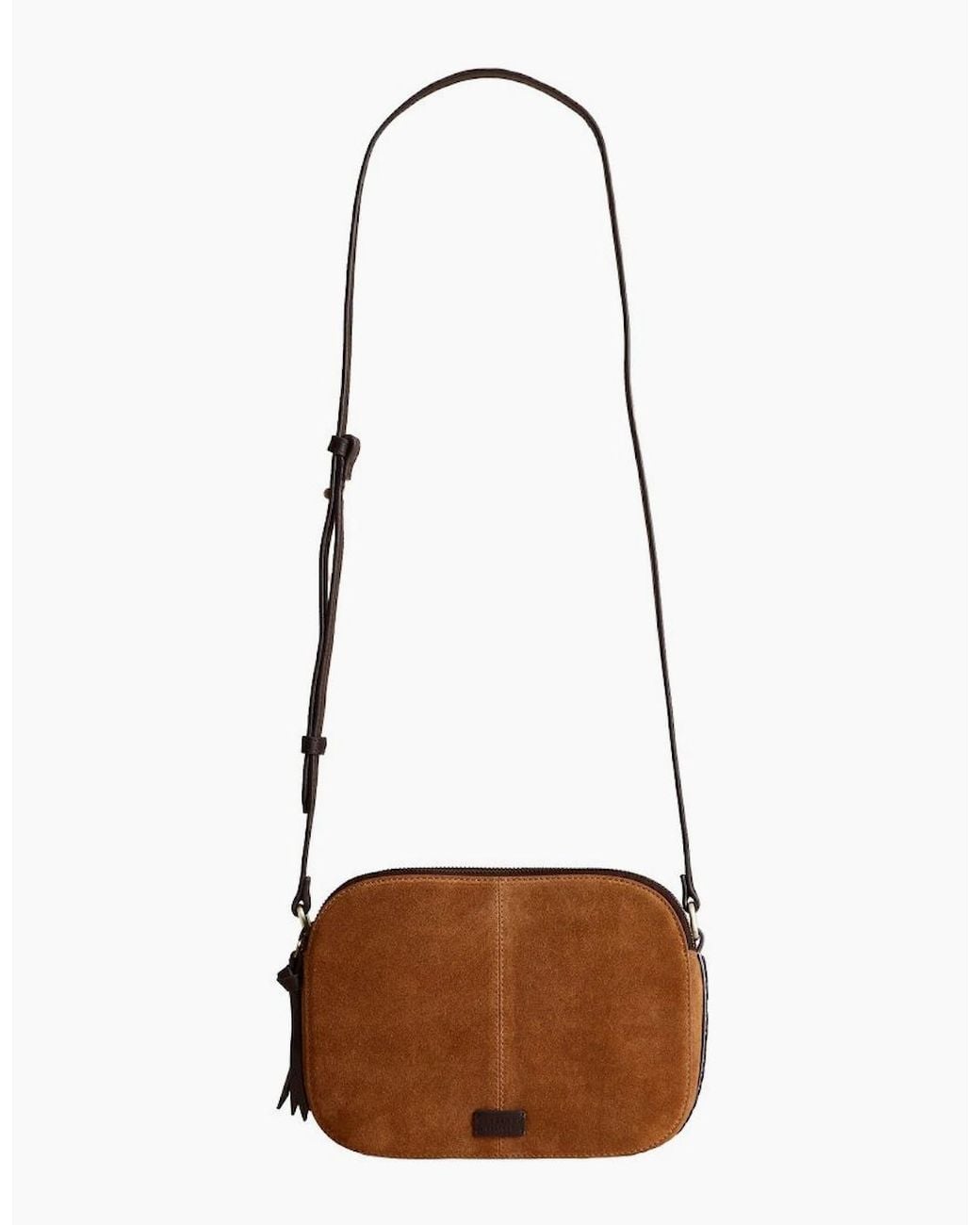 Lakeland Leather Brown Scales Camera Bag