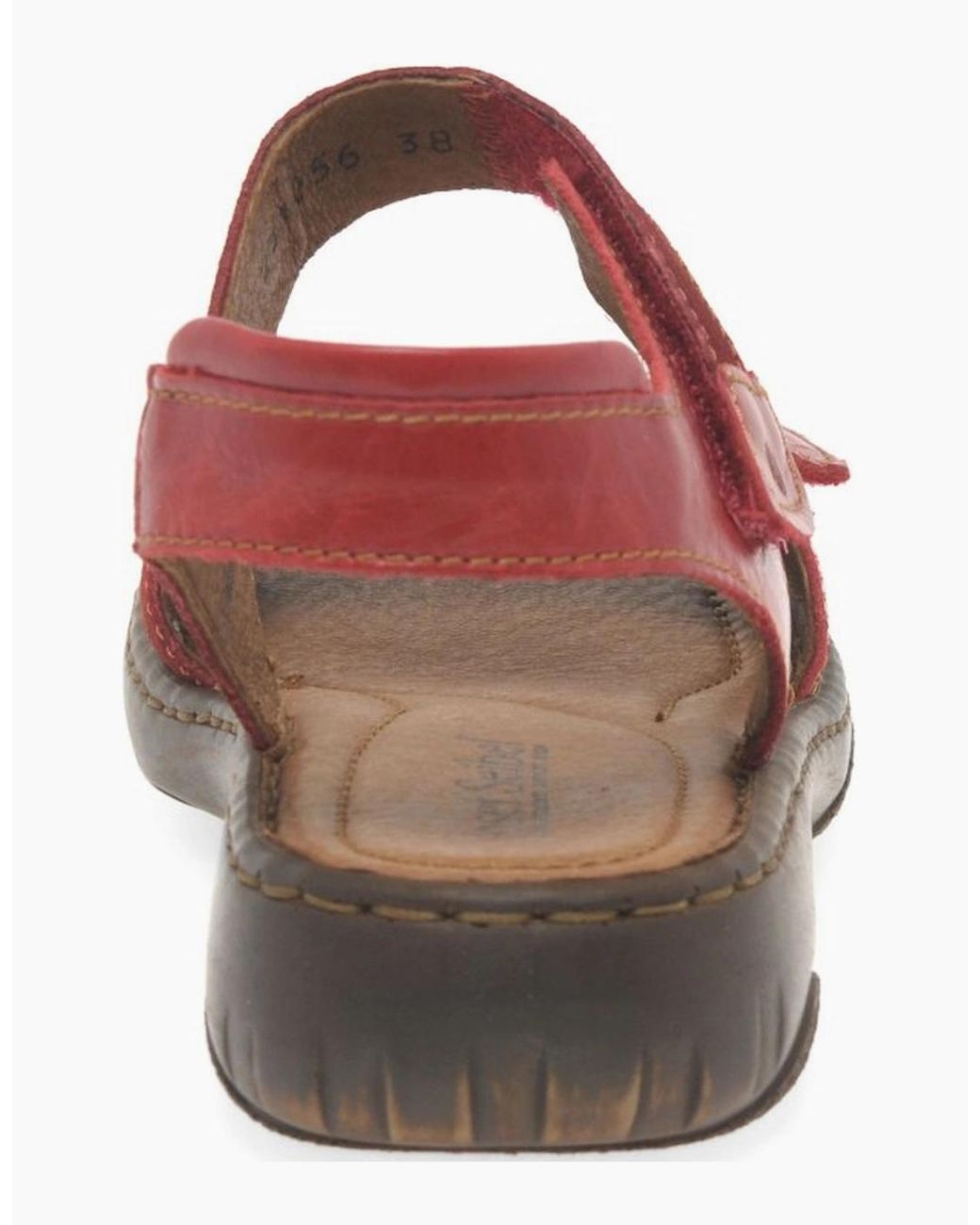 Josef Seibel Pink Debra 19 Leather Sandals