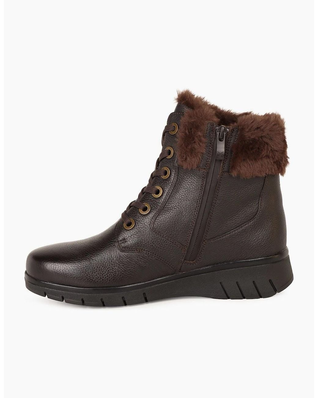 Caprice Brown Dascha Ankle Boots