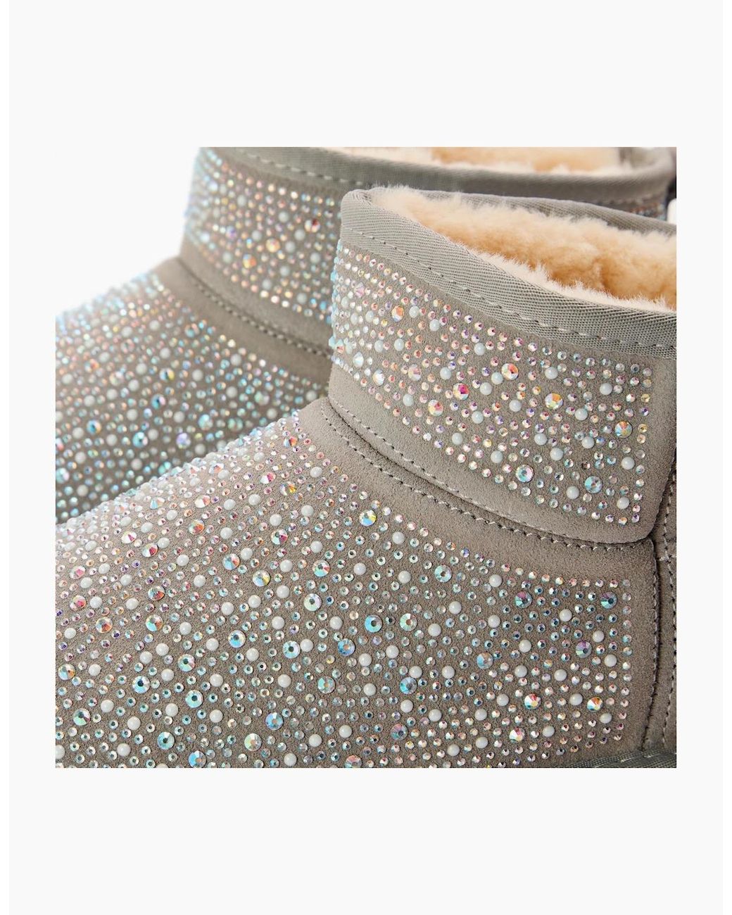 Steve Madden Gray Clydes Snug Boots