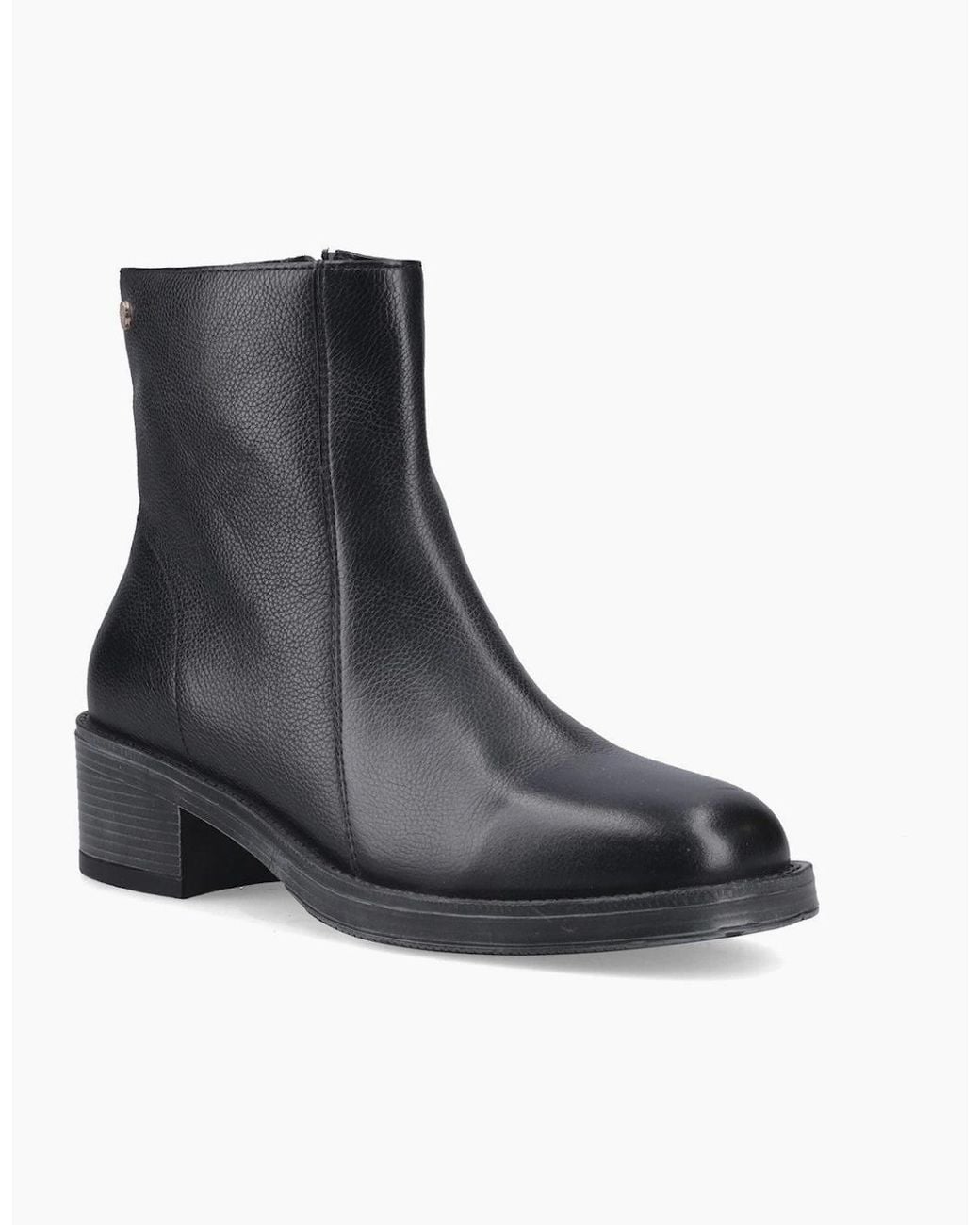 Hush Puppies Black Ayla Boot Ankle Boots