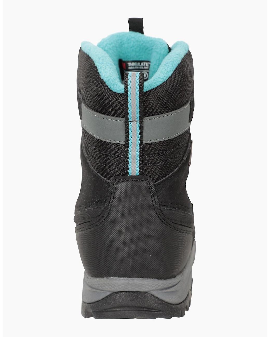 Mountain Warehouse Black Ladies Ultra Piste Basher Ii Waterproof Snow Boots