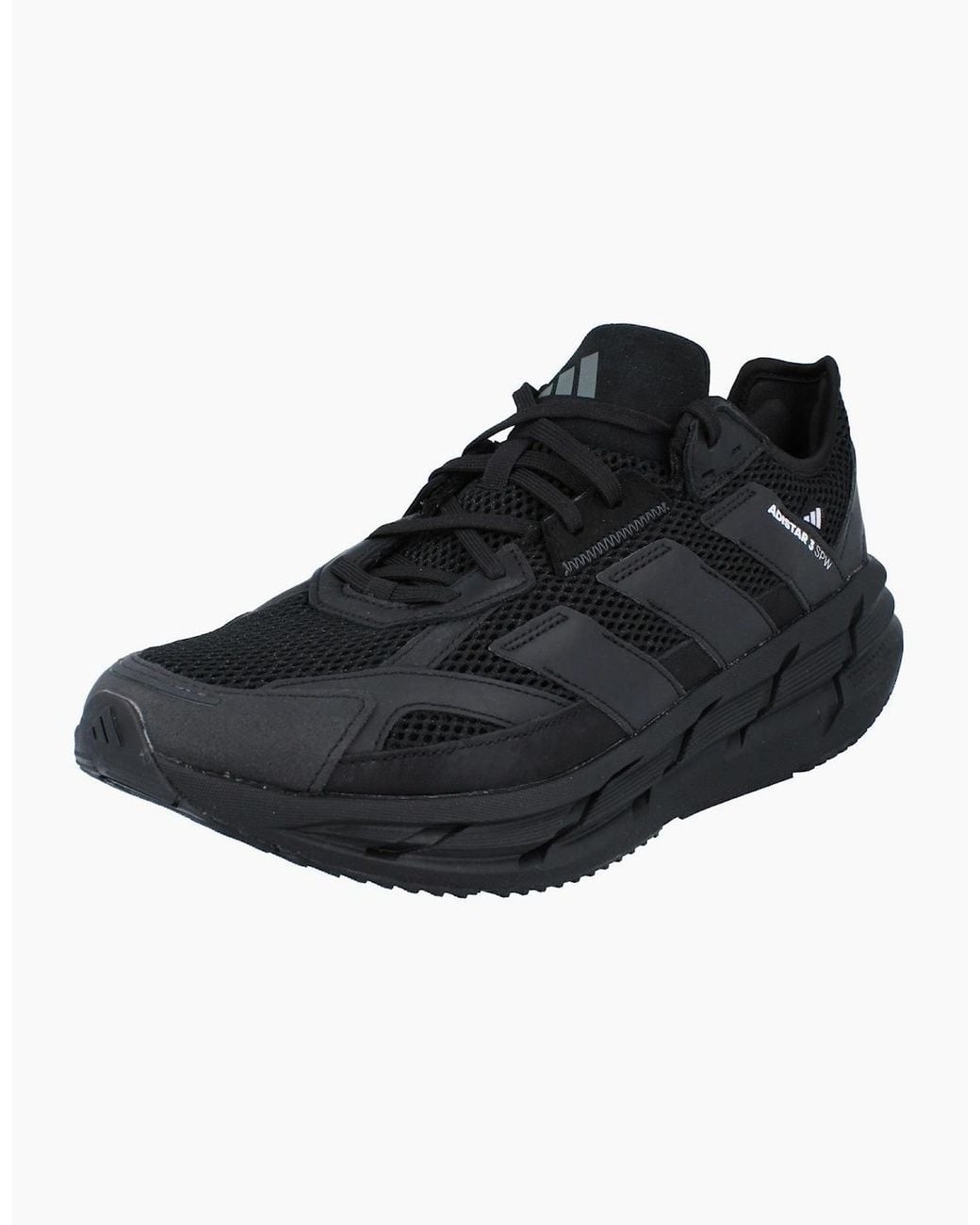 Adidas Black Adistar 3 Sportswear Running Trainers Jq0755 for men