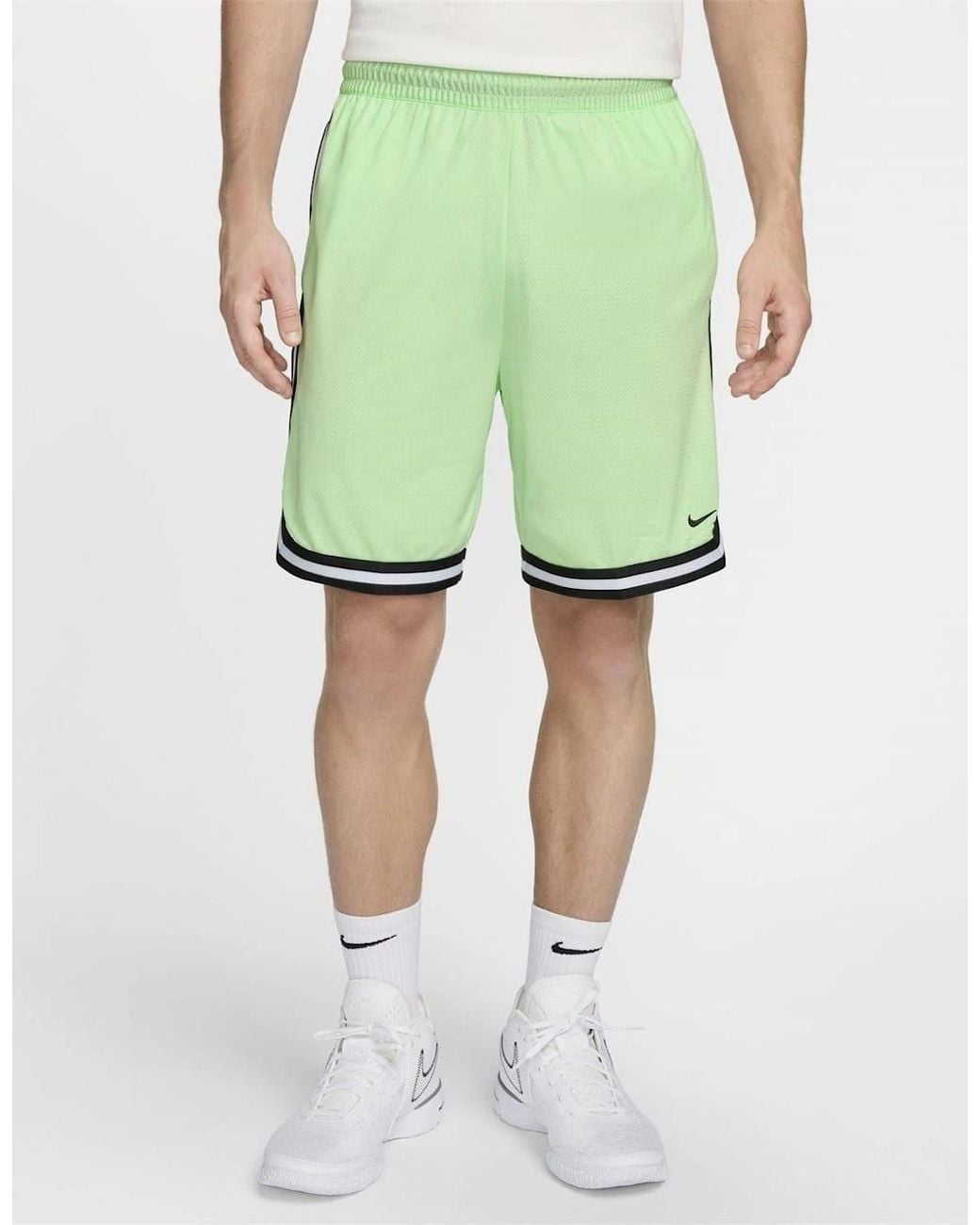 Nike Green Dna Dri Fit 8 Basketball Shorts for men