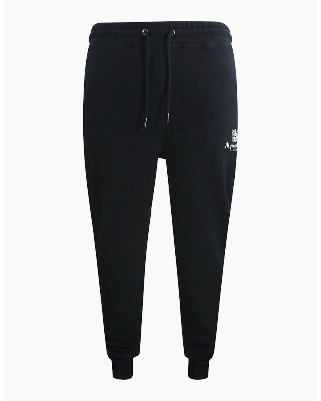 Aquascutum Blue Active Basic Rib Track Pant Sweatpants for men