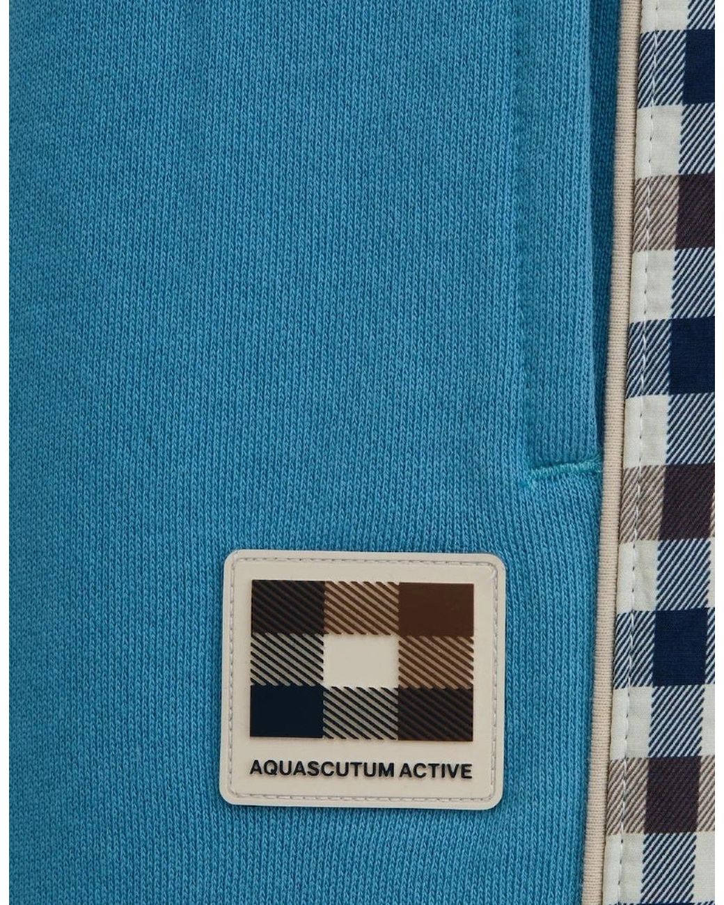 Aquascutum Blue Active Lamina Insert Avio Shorts for men