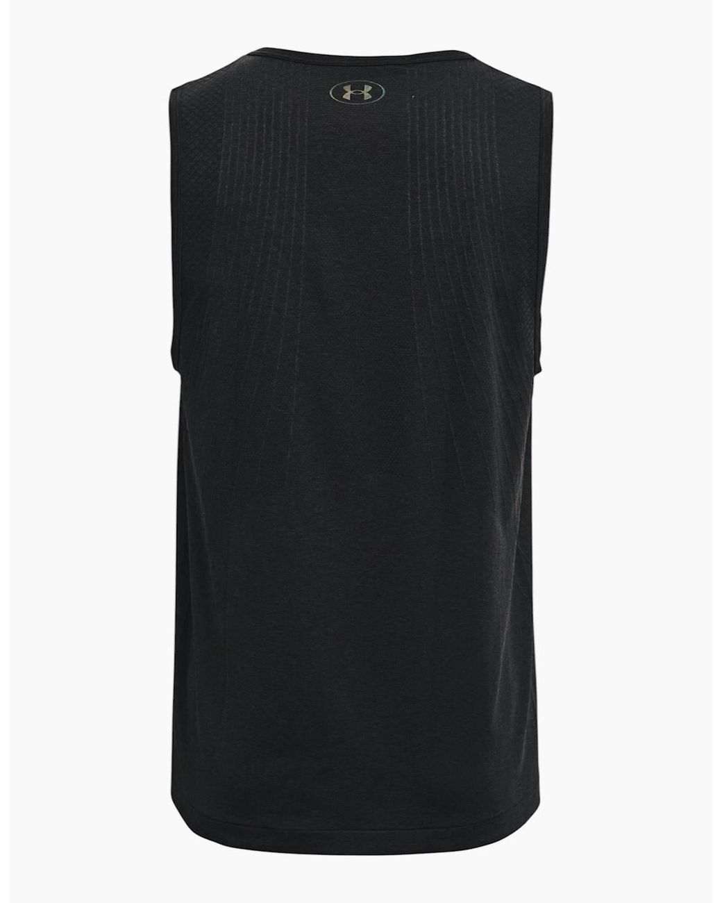 Under Armour Black Vests Tank Top Summer Training Gym Tops Running Top for men