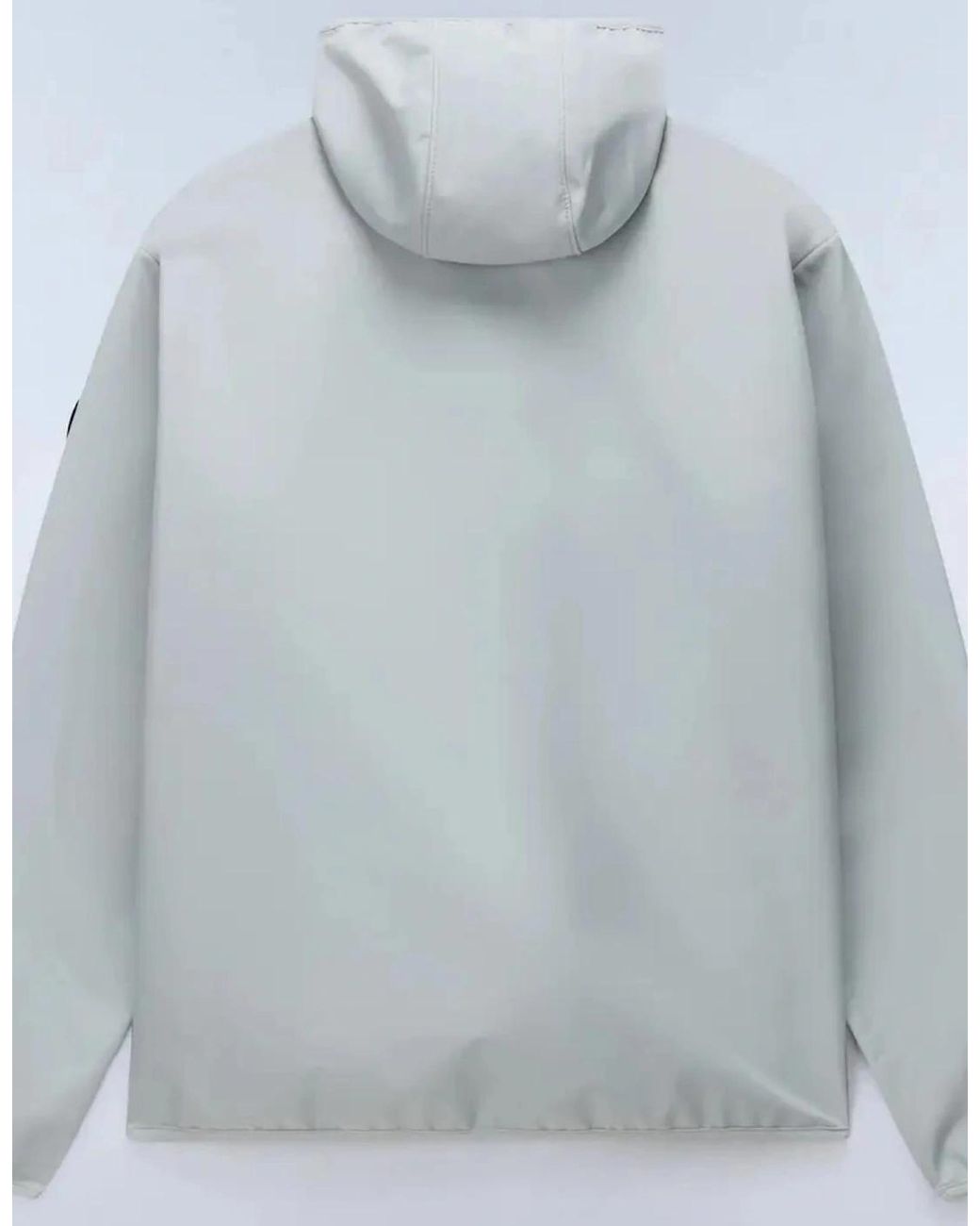 Napapijri Gray Biois Light Soft Shell Jacket for men