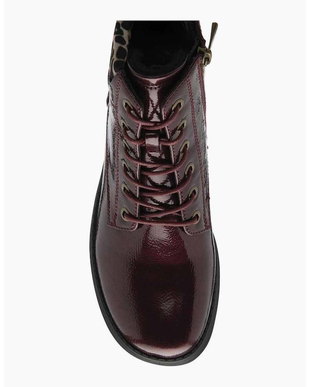 Lotus Brown Abelia Ankle Boots