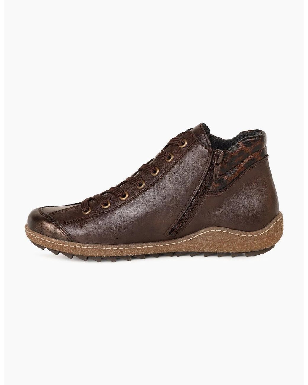 Rieker Brown Jaida Ankle Boots