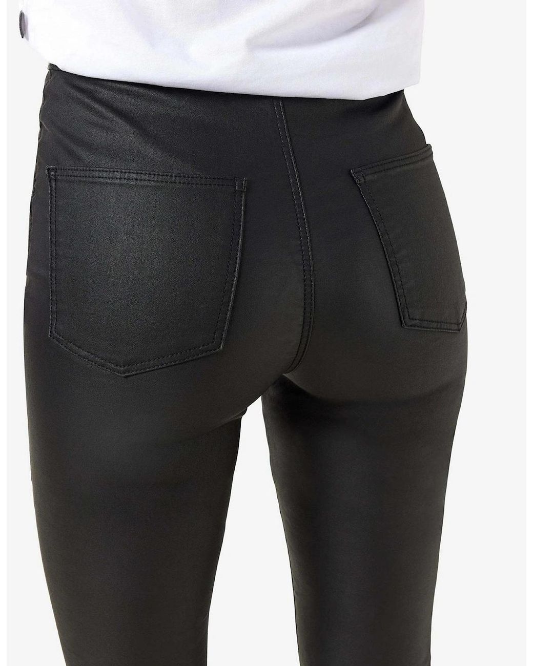 Noisy May Blue Hw Coated Pant