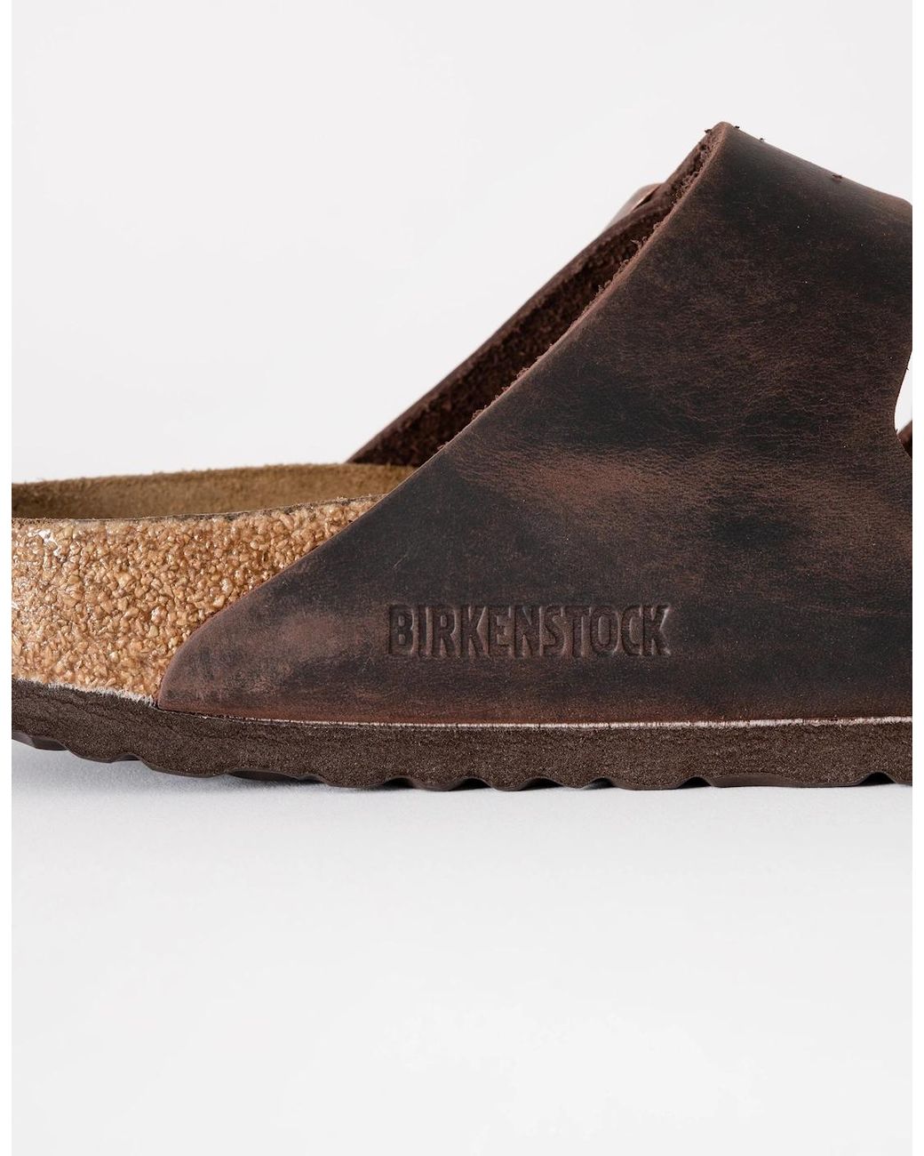 Birkenstock Arizona Brown Soft Footbed Oiled Leather Sandals