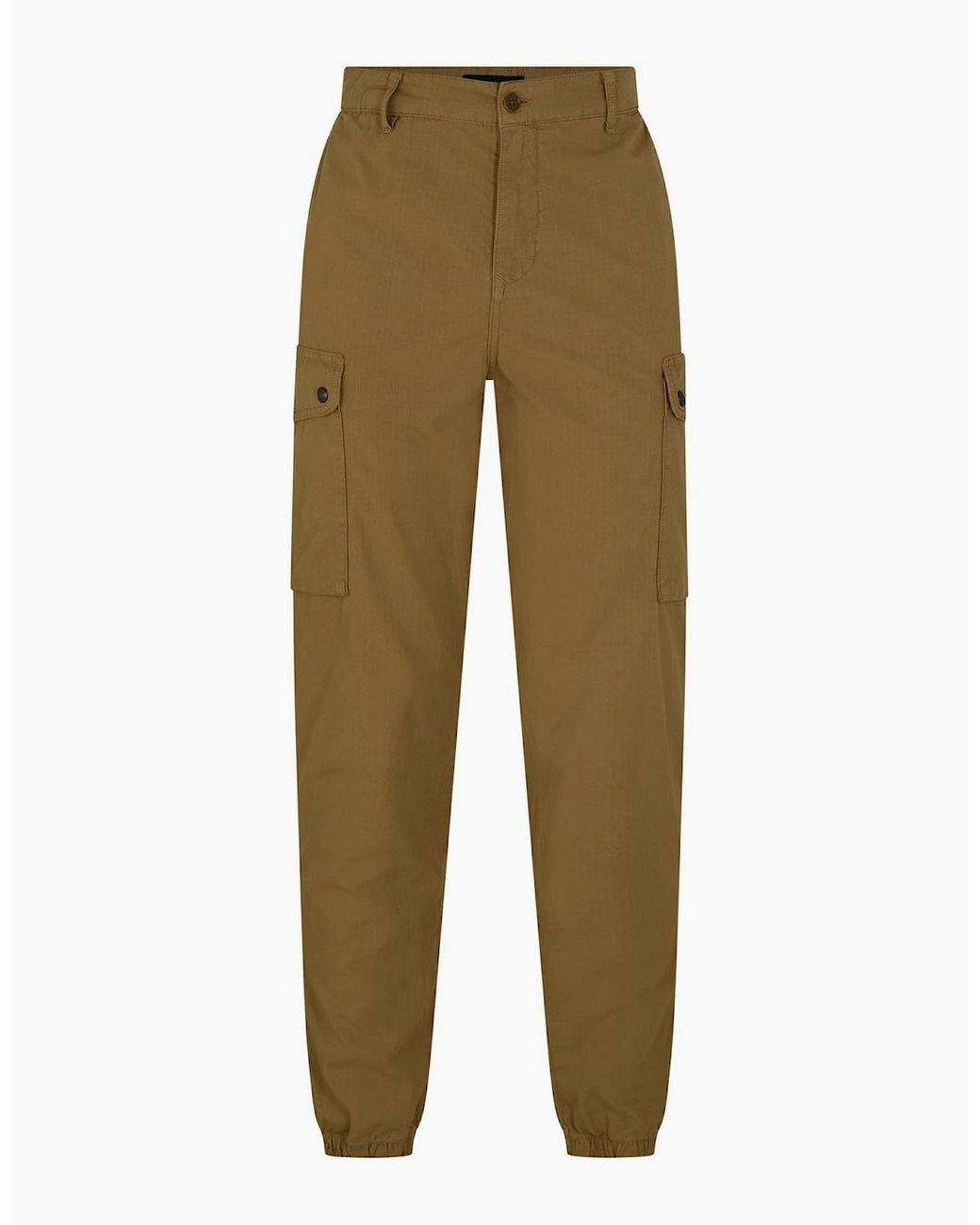 Belstaff Green Command Cargo Trousers for men