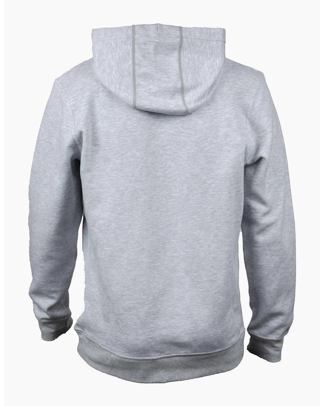 Hard Yakka Blue Embossed Hoodie Light Marle for men