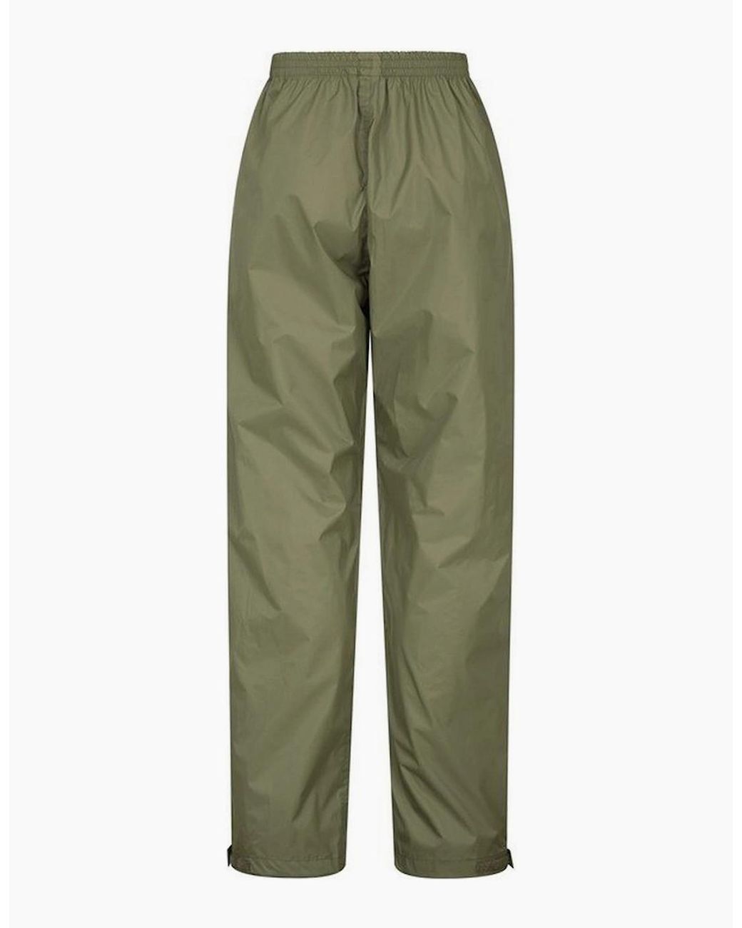 Mountain Warehouse Green Ladies Pakka Waterproof Over Trousers