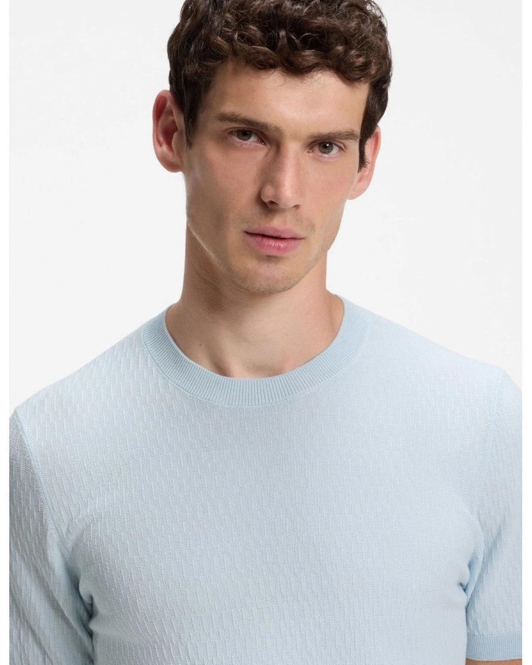 Boss Blue Boss H Laruso Sweater 499 Open for men