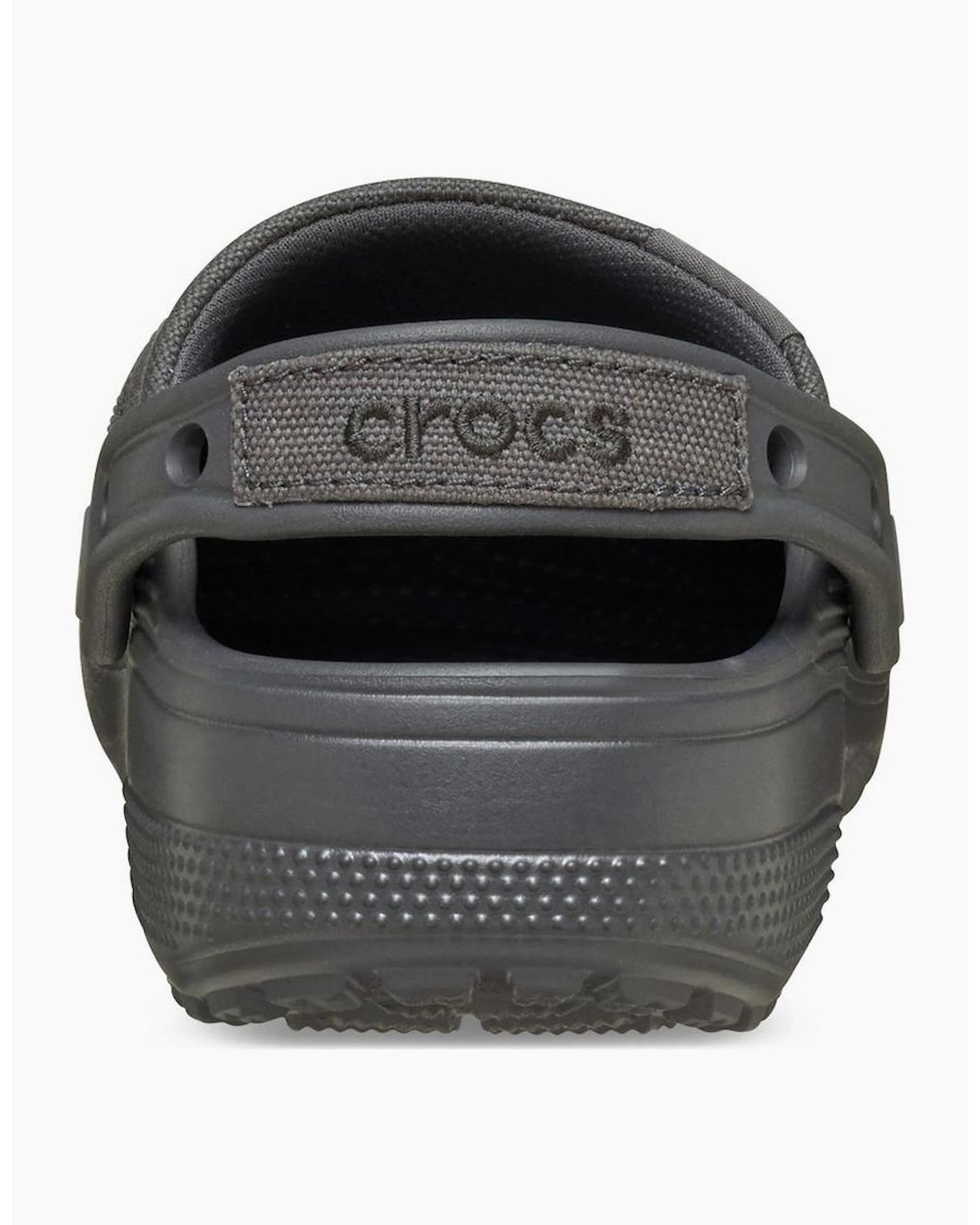 CROCSTM Black Classic Crafted Cotton Sand Clogs