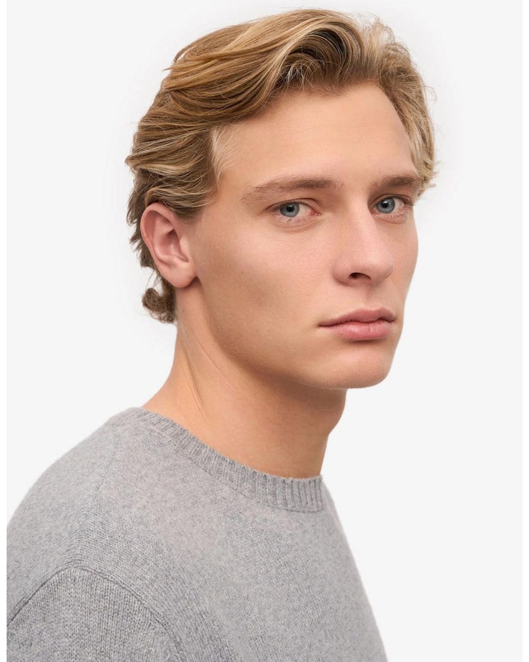 COLORFUL STANDARD Blue Classic Merino Wool Crew Neck Jumper for men