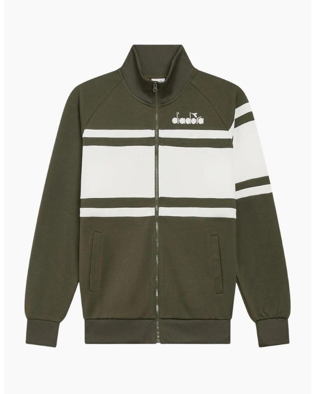 Diadora Green 80S Rifle Track Jacket for men