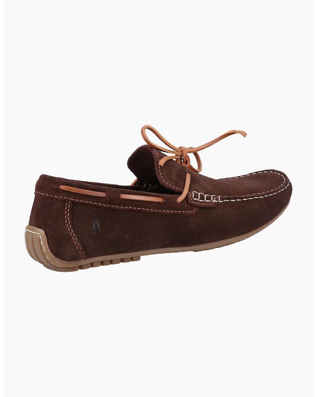 Hush Puppies Brown Reuben Boat Shoe for men
