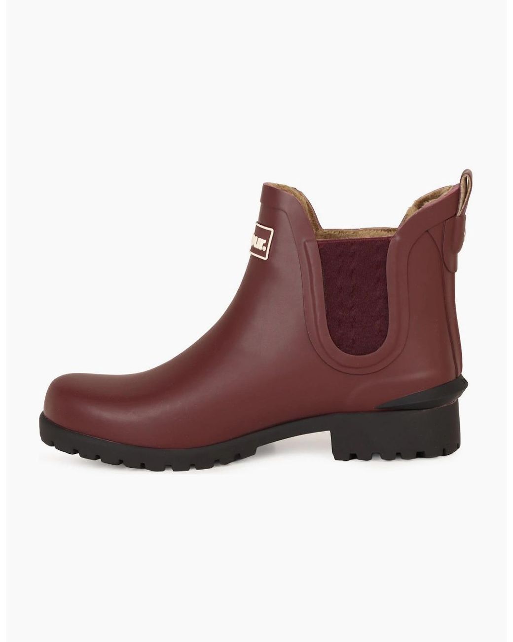 Barbour Purple Kirkton Ankle Wellingtons
