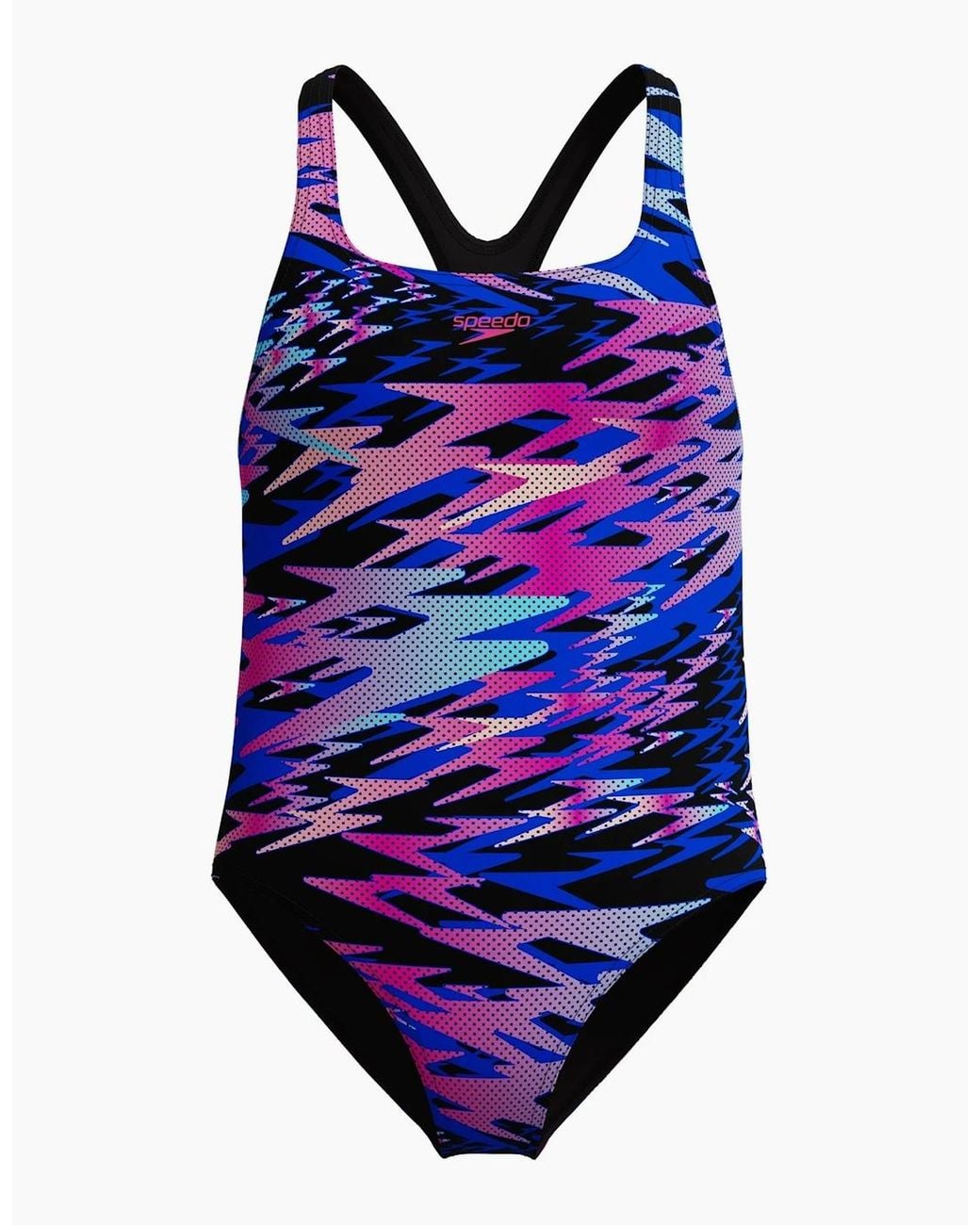 Speedo Blue Ladies Hyperboom Medalist One Piece Swimsuit
