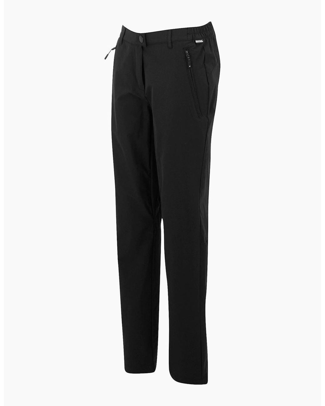 Regatta Black Ladies Highton Ii Hiking Trousers
