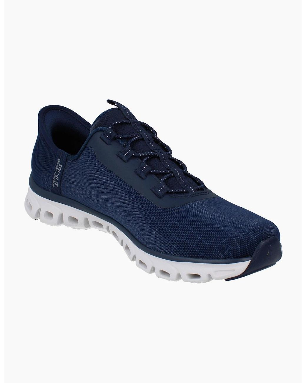 Skechers Blue Hands Free Slip-Ins Glide Step