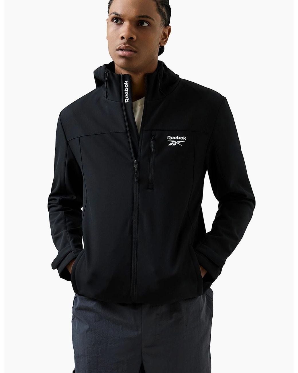 Reebok Black Compton Softshell for men