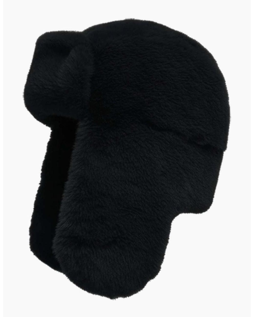 Nooki Design Black Billie Faux Fur Trapper Hat