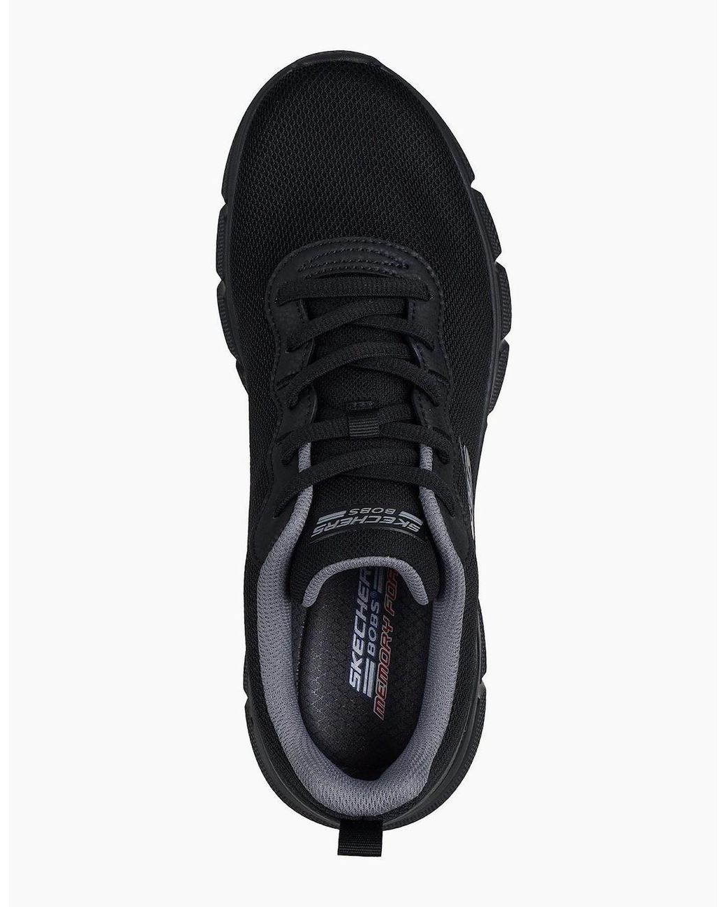 Skechers Blue Bobs B Flex Icy Edge Textile Trainers for men